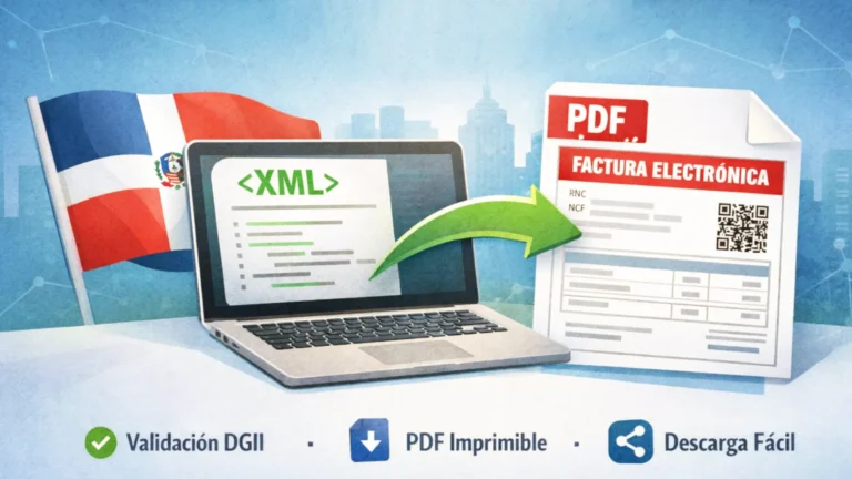 Convert Electronic XML Invoices to PDF